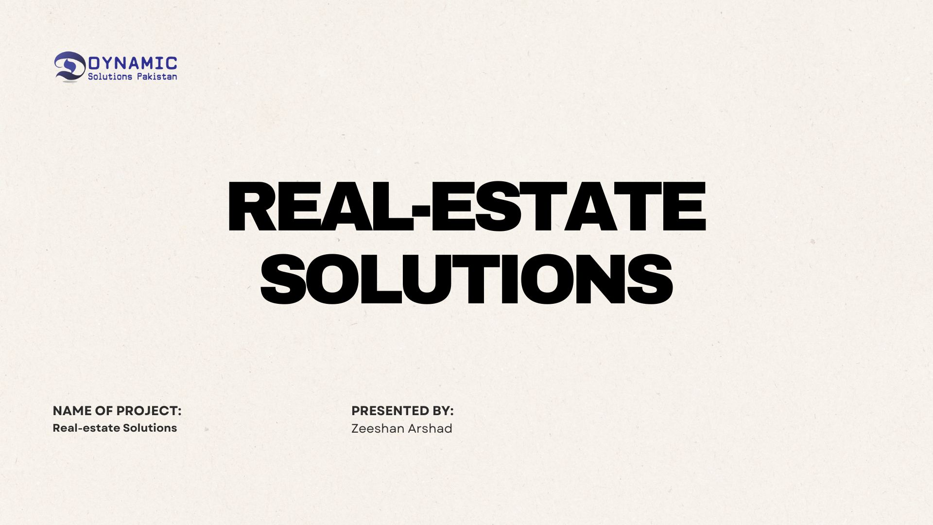 Real-estate Solutions